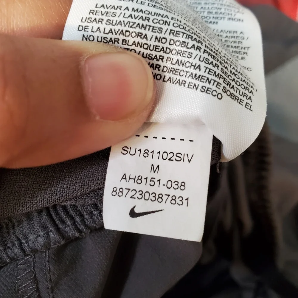 Nike Men Activewear Shorts Medium Gray‎ Versatile Dri Fit Logo Unlimited Lined